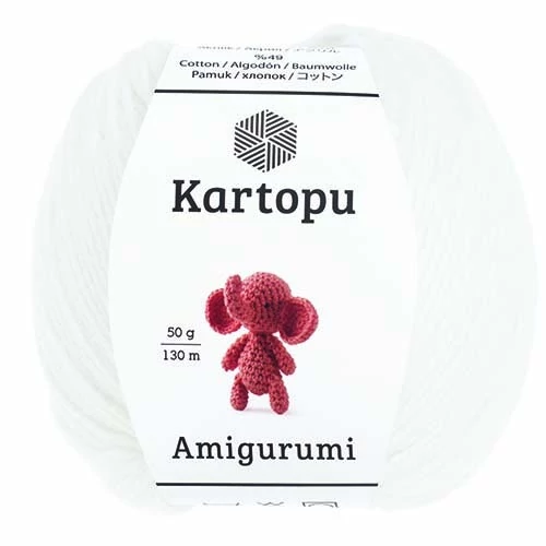 Kartopu Amigurumi - fehér