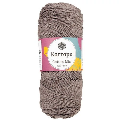 Kartopu Cotton mix cekkerfonal - taupe