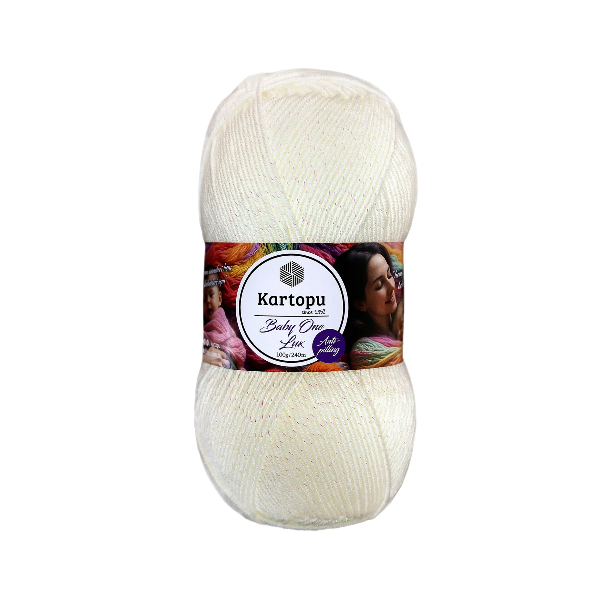 Kartopu Baby One Lux - 019 - Törtfehér