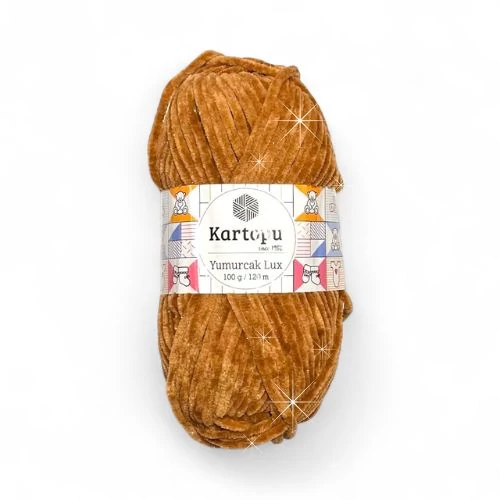 Kartopu Yumurcak LUX zseníliafonal - 840 -  KARAMELL csillogó