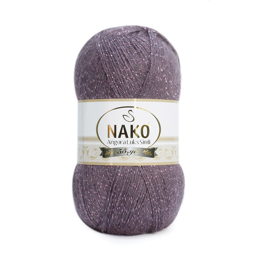 Nako Angora Lux Simli - Ametiszt