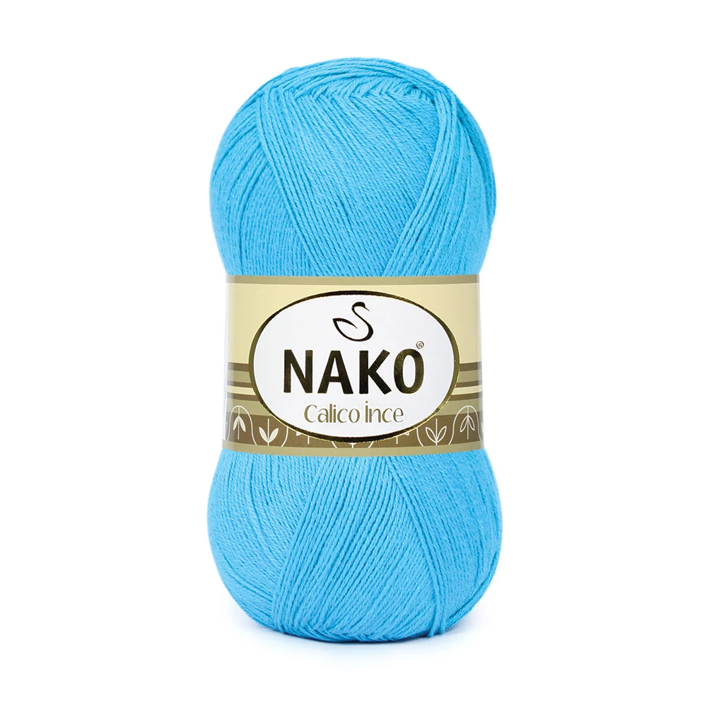 Nako Calico Ince - Türkiszkék