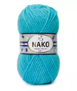 Nako Mohair Delicate Bulky - Türkisz