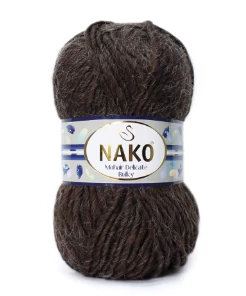 Nako Mohair Delicate Bulky - Csokoládé