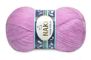 Nako Mohair Delicate Uni - 6113 - Mályva