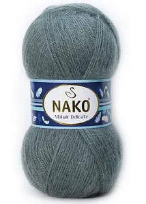 Nako Mohair Delicate Uni - 851 - Sötétszürke