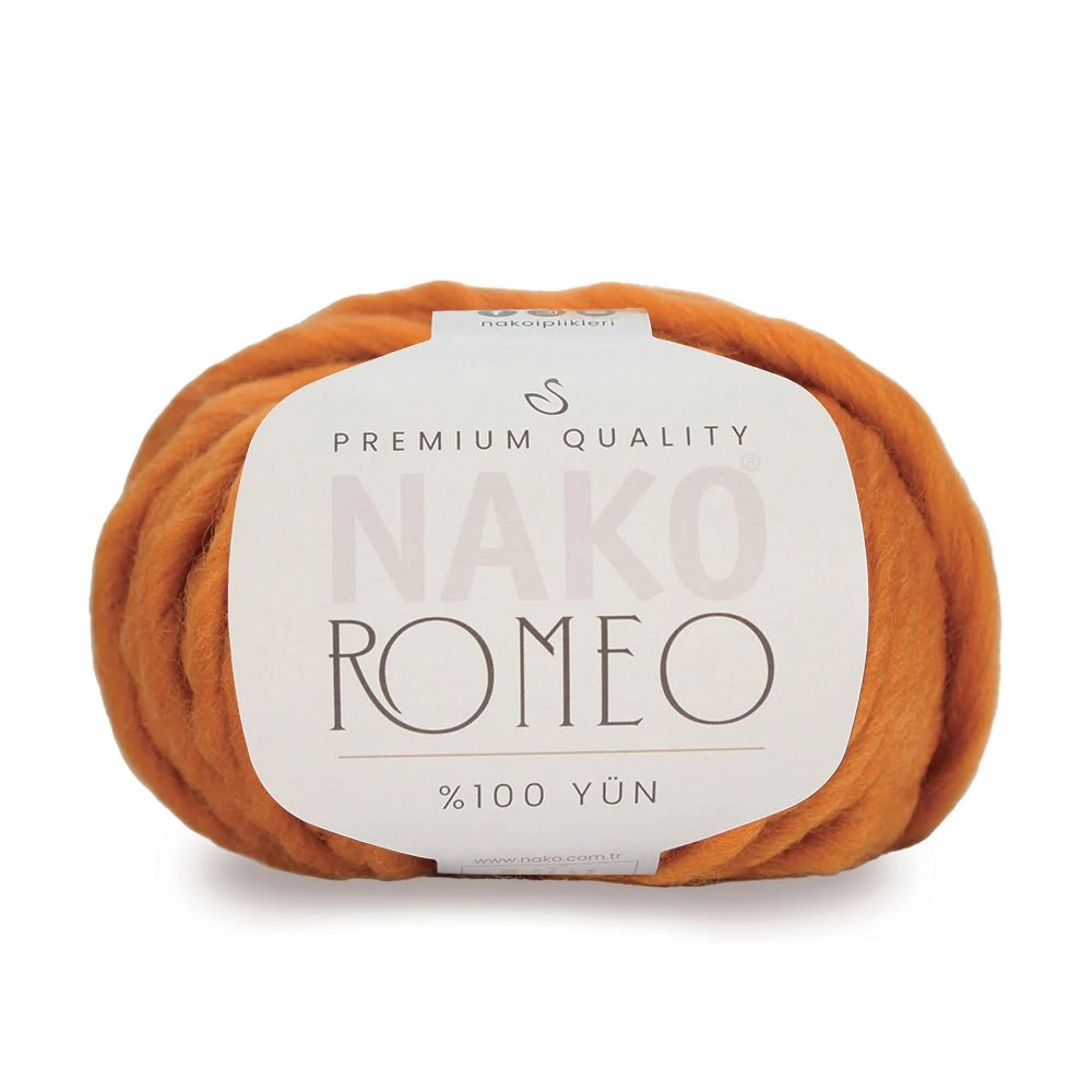 Nako Romeo 100% gyapjú chunky fonal – 11790 – Terrakotta