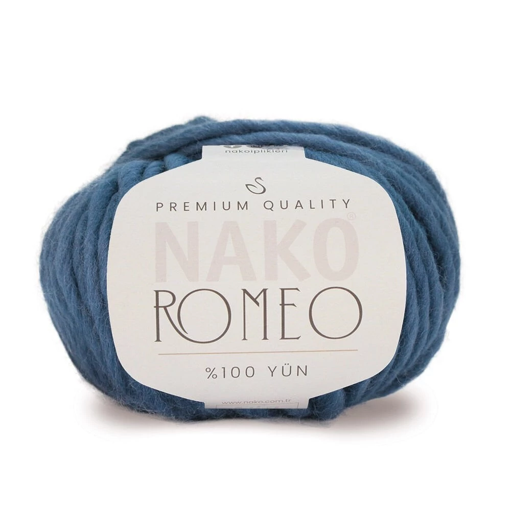 Nako Romeo 100% gyapjú chunky fonal – 23091 – Petrol