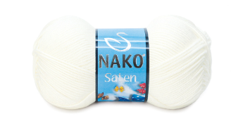 Nako Saten - Törtfehér