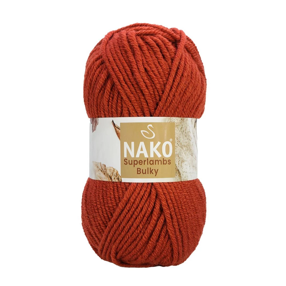 Nako Superlambs Bulky – 12206 – TERRAKOTTA