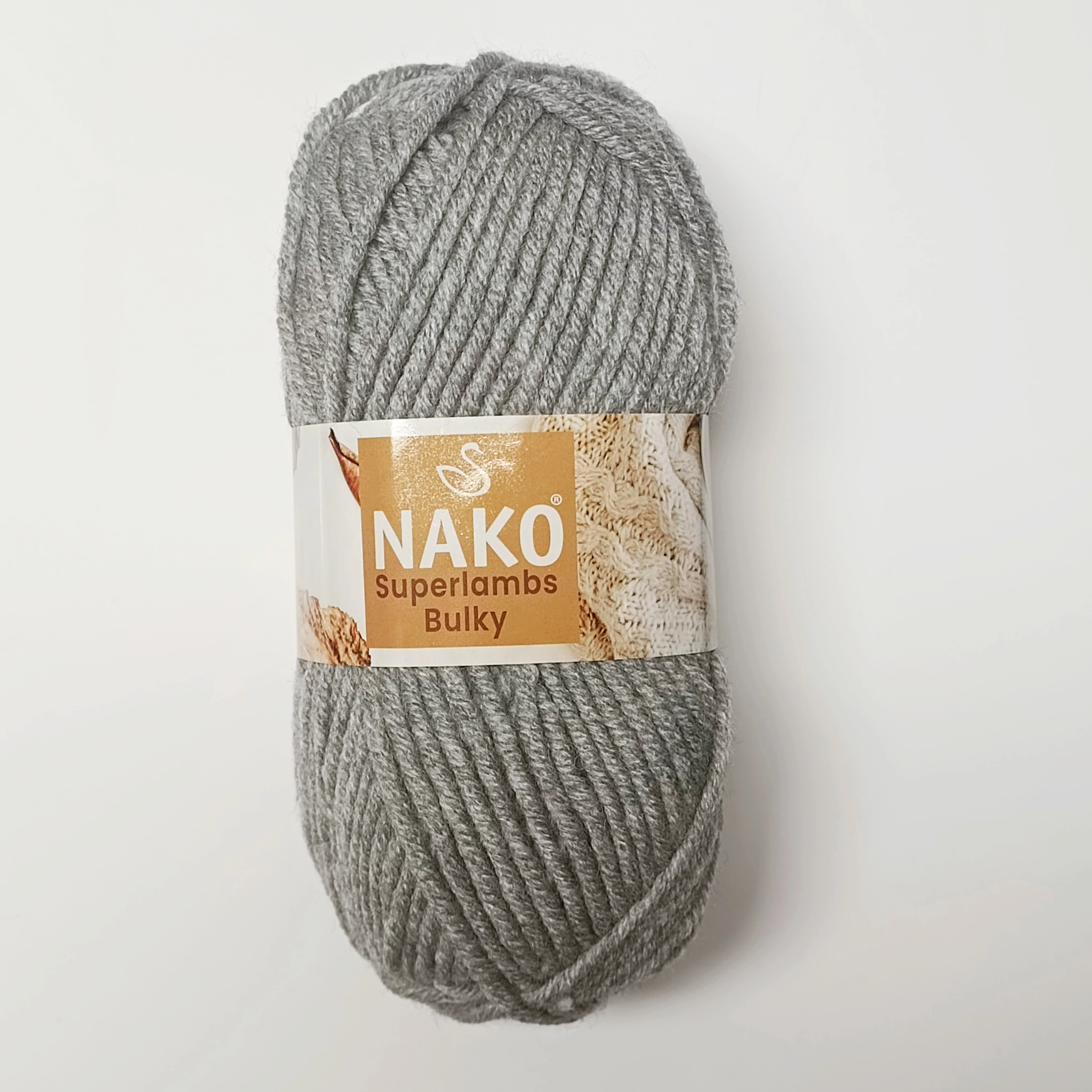 Nako Superlambs Bulky – 2264 - SZÜRKE MELANGE