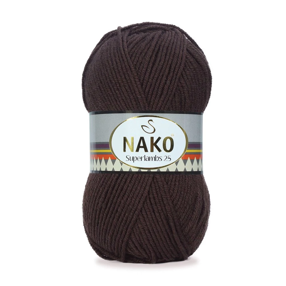 Nako Superlambs 25 – 4904 – Sötétbarna