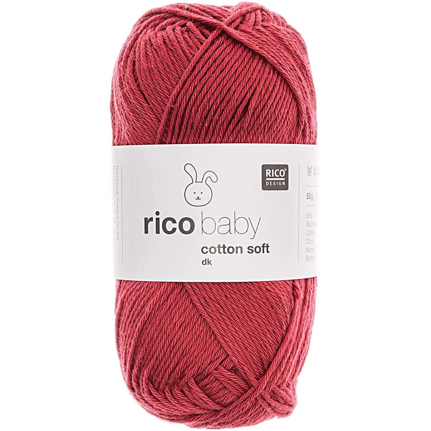 Rico Baby Cotton Soft - Málna
