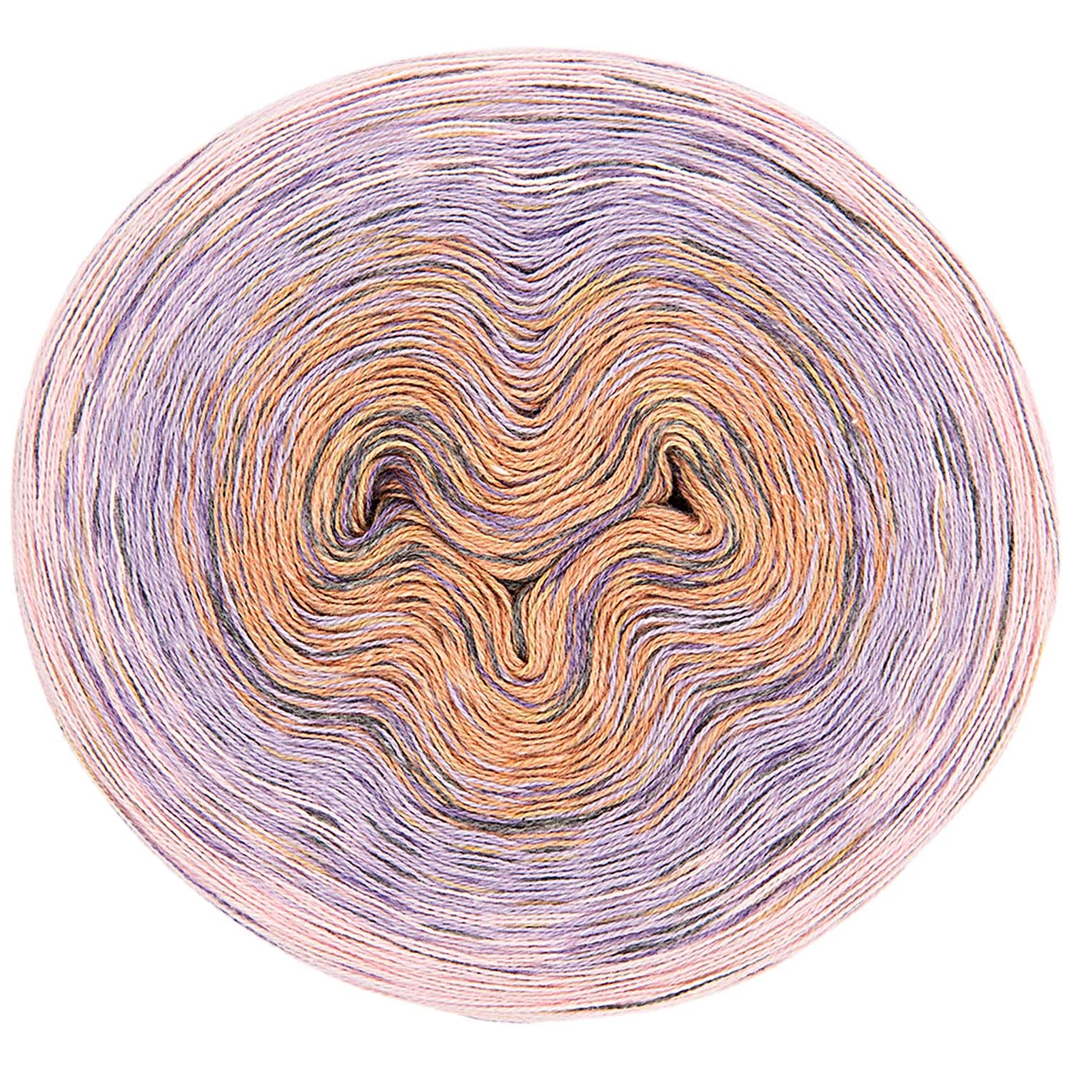 Rico Cotton Degradé Print - pink-lila