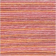 Rico Baby Cotton Soft Print - Narancs-rózsa