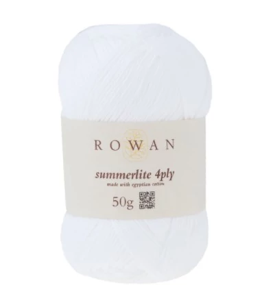 Rowan Summerlite 4 ply - 417 Pure White
