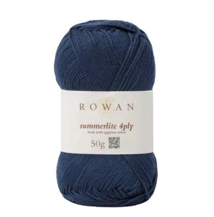 Rowan Summerlite 4 ply - 429 Navy Ink