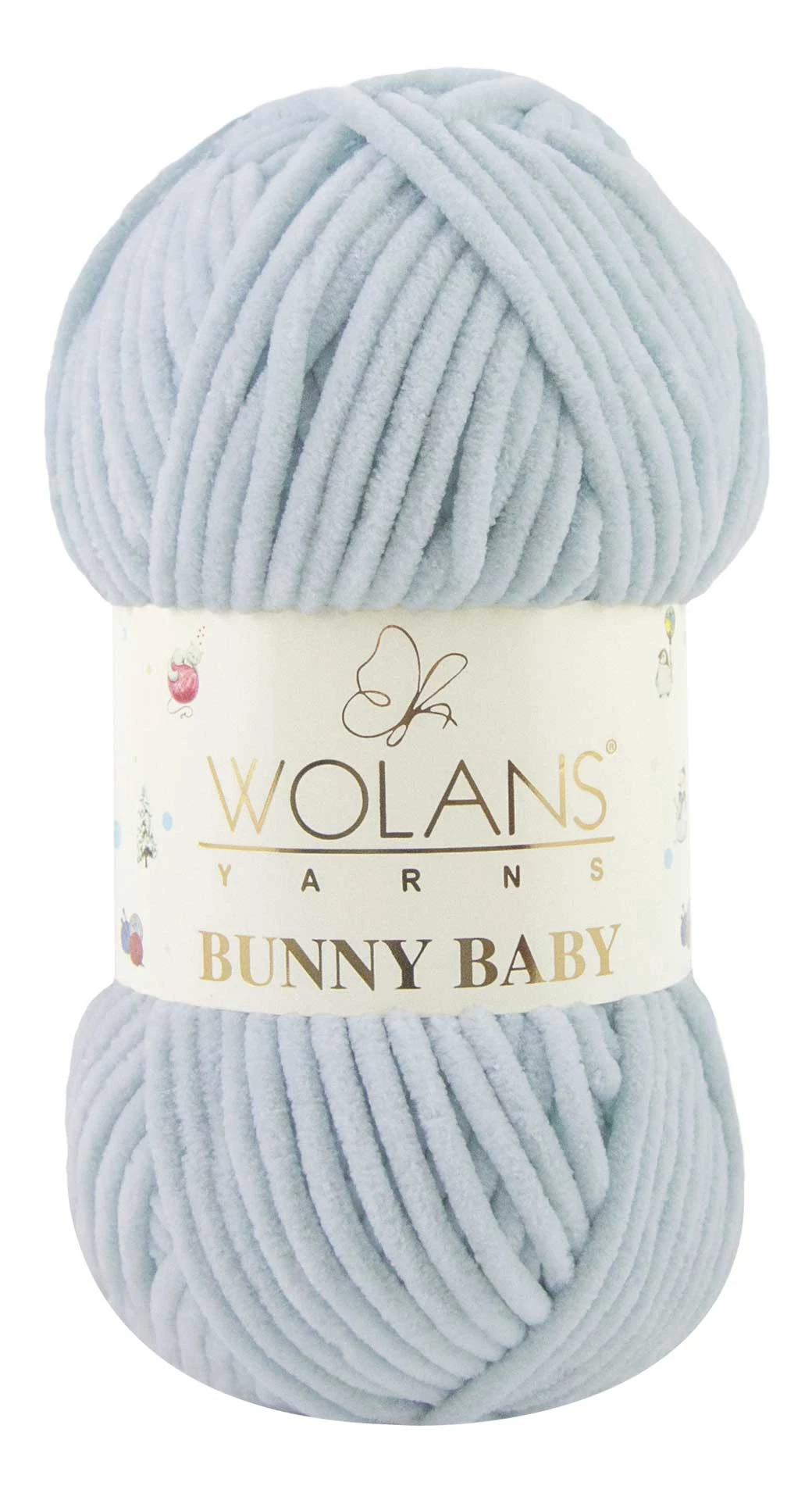 Bunny Baby plüssfonal - cool blue