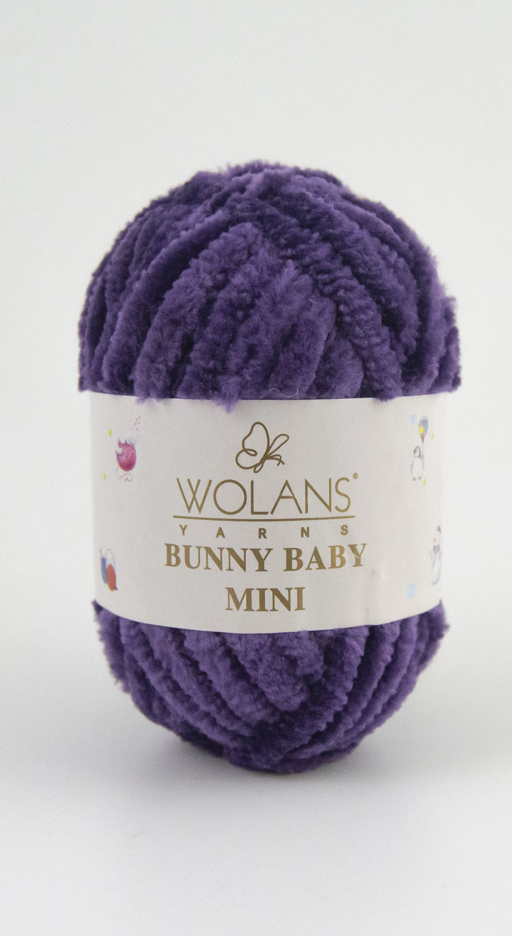 Bunny Baby MINI plüssfonal - lila