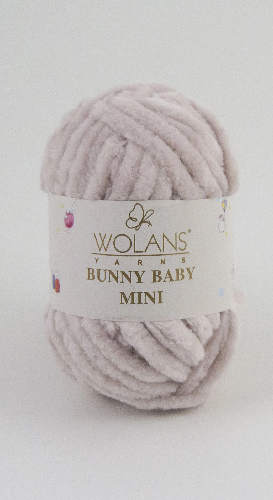 Bunny Baby MINI plüssfonal - antik lila