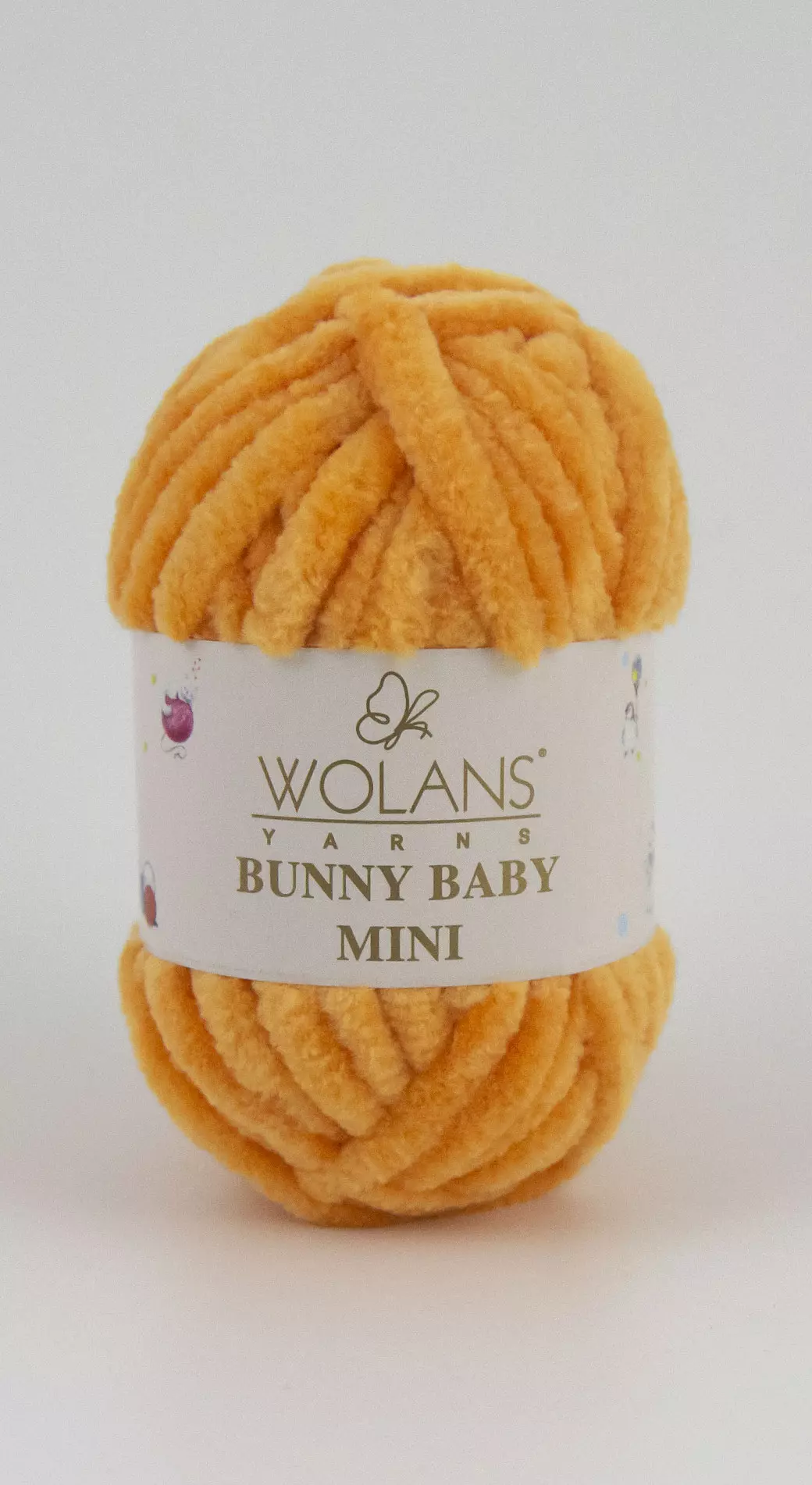 Bunny Baby MINI plüssfonal - mangó