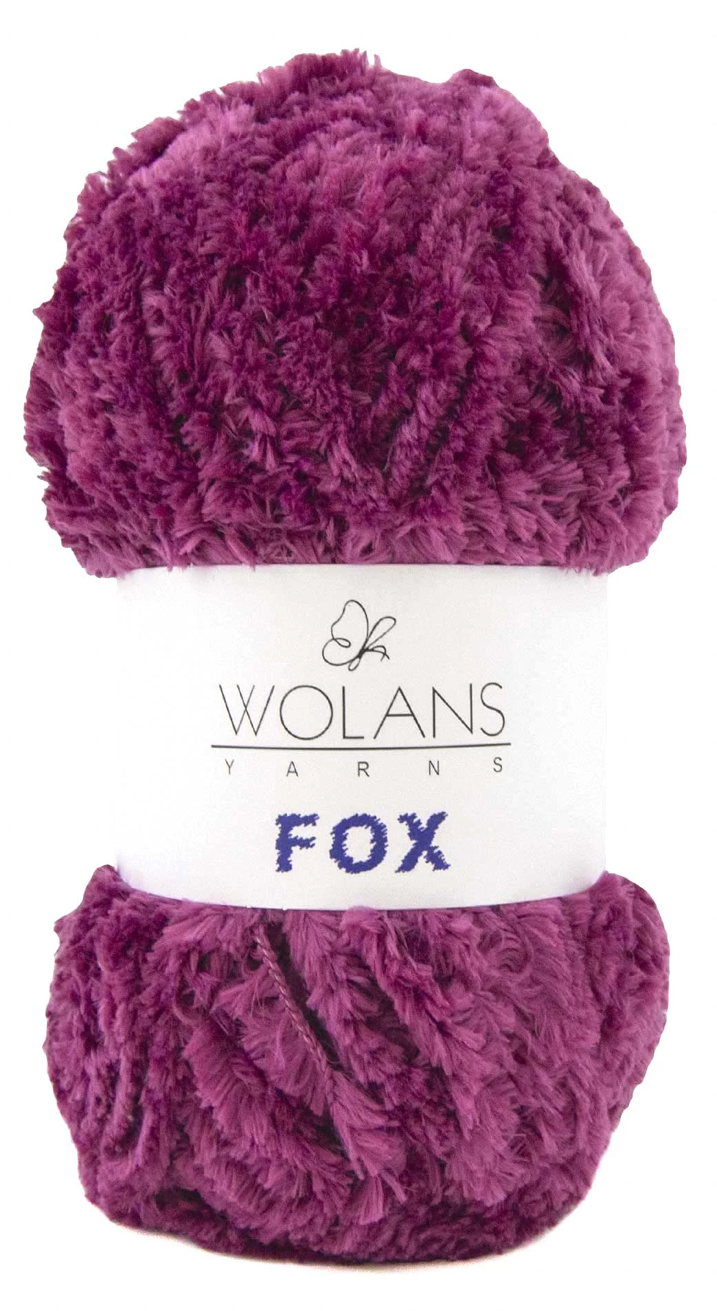 Wolans Fox szőrös fonal - purple