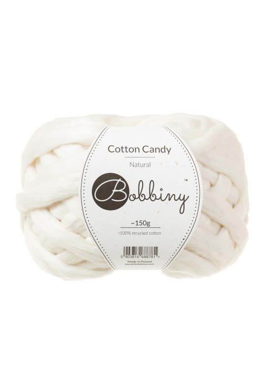 Bobbiny Cotton Candy - Natúr