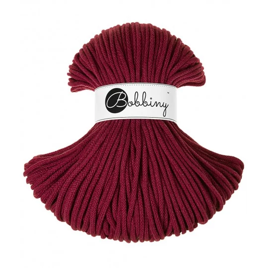 Bobbiny Premium Zsinórfonal 5 mm - Wine Red