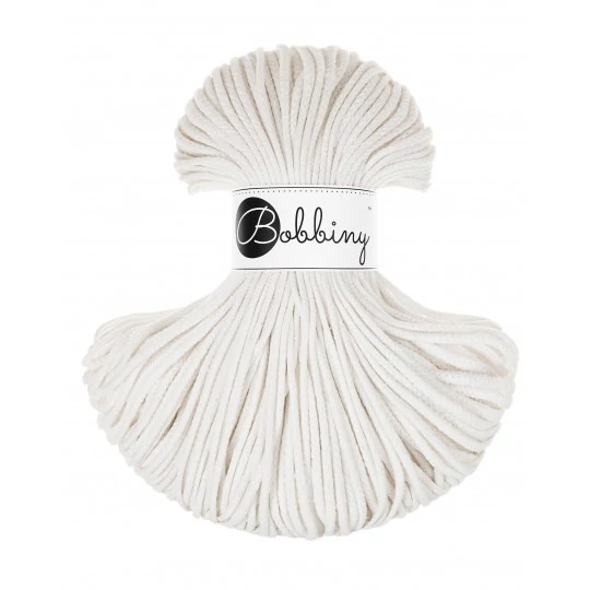 Bobbiny Zsinórfonal Junior 3 mm -  off-white