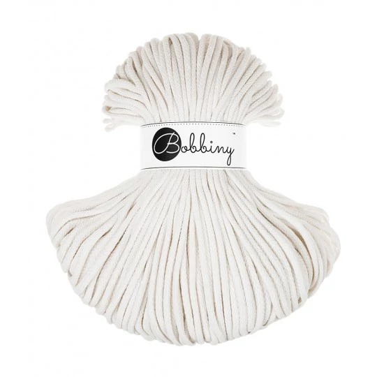 Bobbiny Premium zsinórfonal 5 mm - Off-white - 100 m