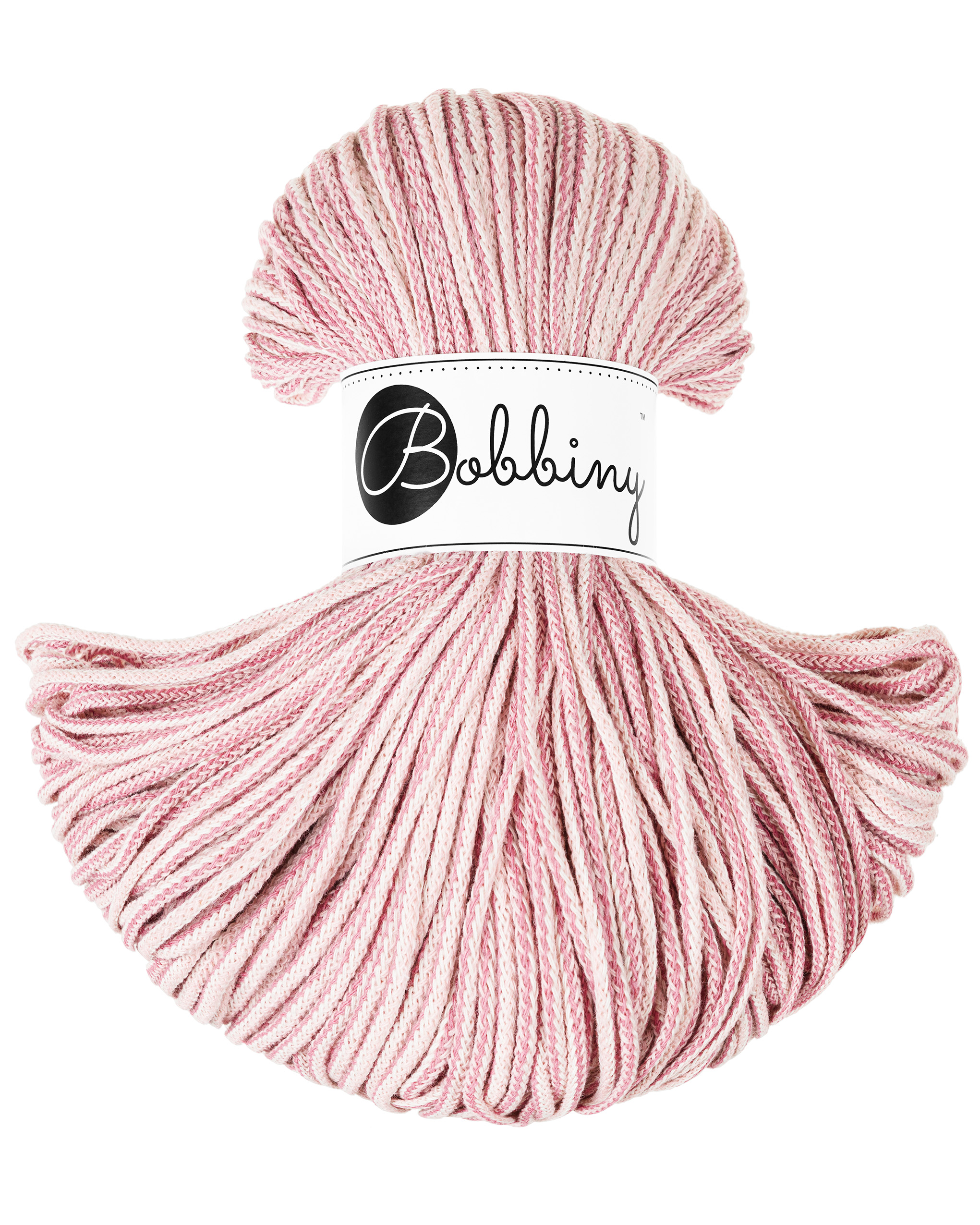 Bobbiny Zsinórfonal Junior 3 mm - Magical Collection- Pastel Pink