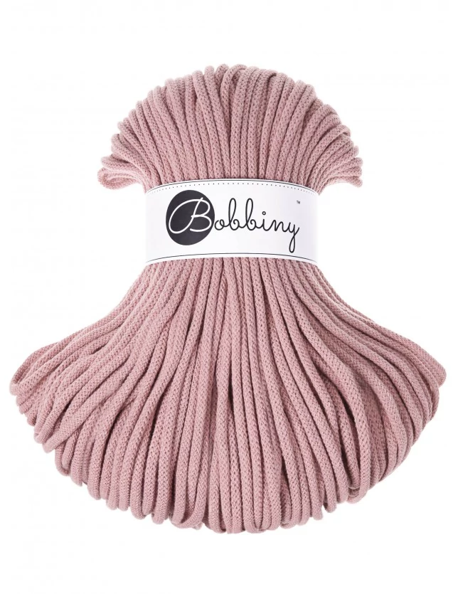 Bobbiny Premium Zsinórfonal 5 mm -  BLUSH - 100 m