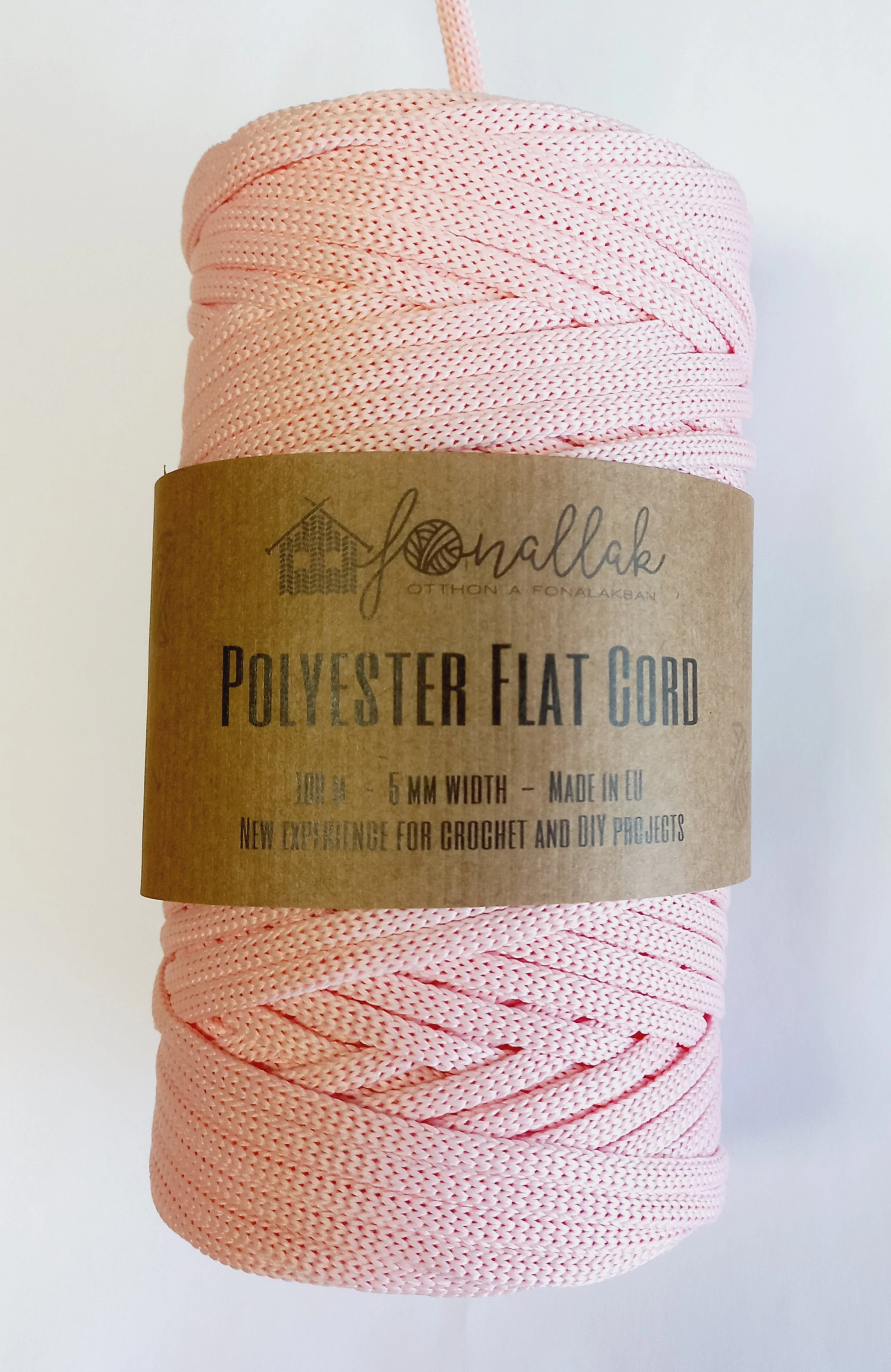 Fonallak PP flat cord - BABARÓZSA