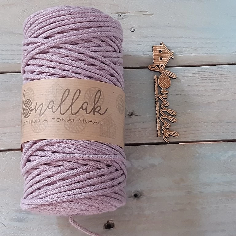 Zsinórfonal 3 mm - Antik rózsa
