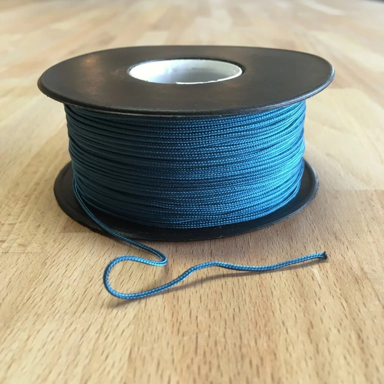 Makramézsinór nanocord PP 1 mm - Türkisz
