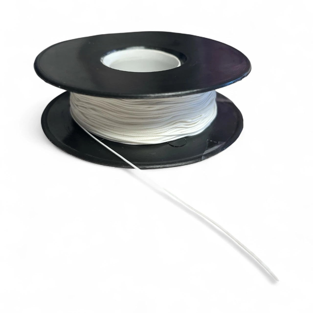 Makramézsinór poliészter viaszolt 1 mm - Fehér