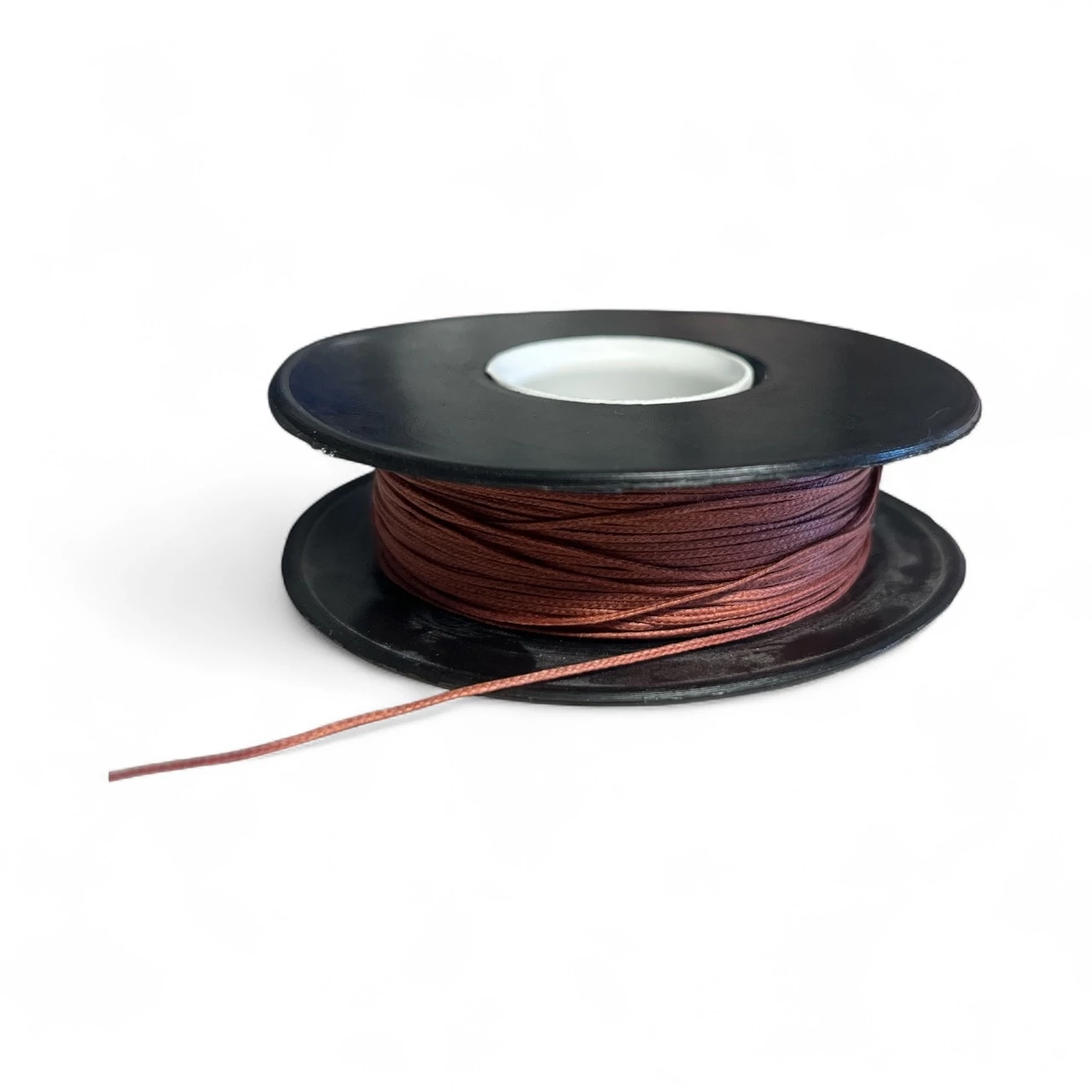 Makramézsinór poliészter viaszolt 1 mm - Konyak