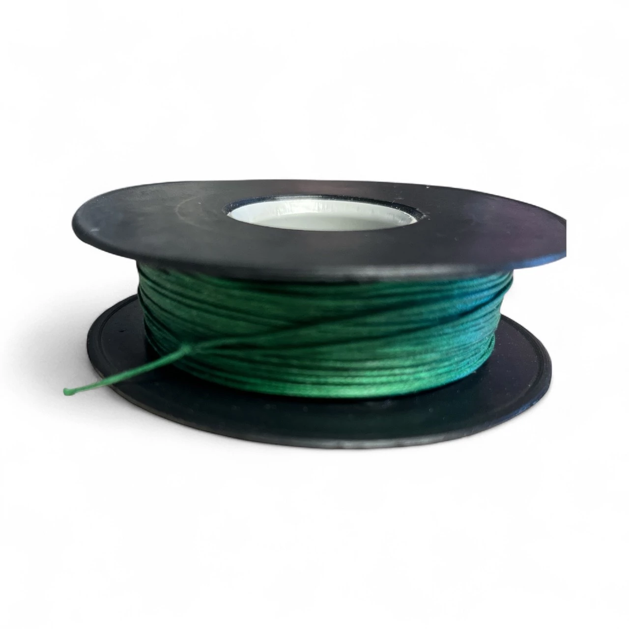 Makramézsinór poliészter viaszolt 1 mm - Zöld