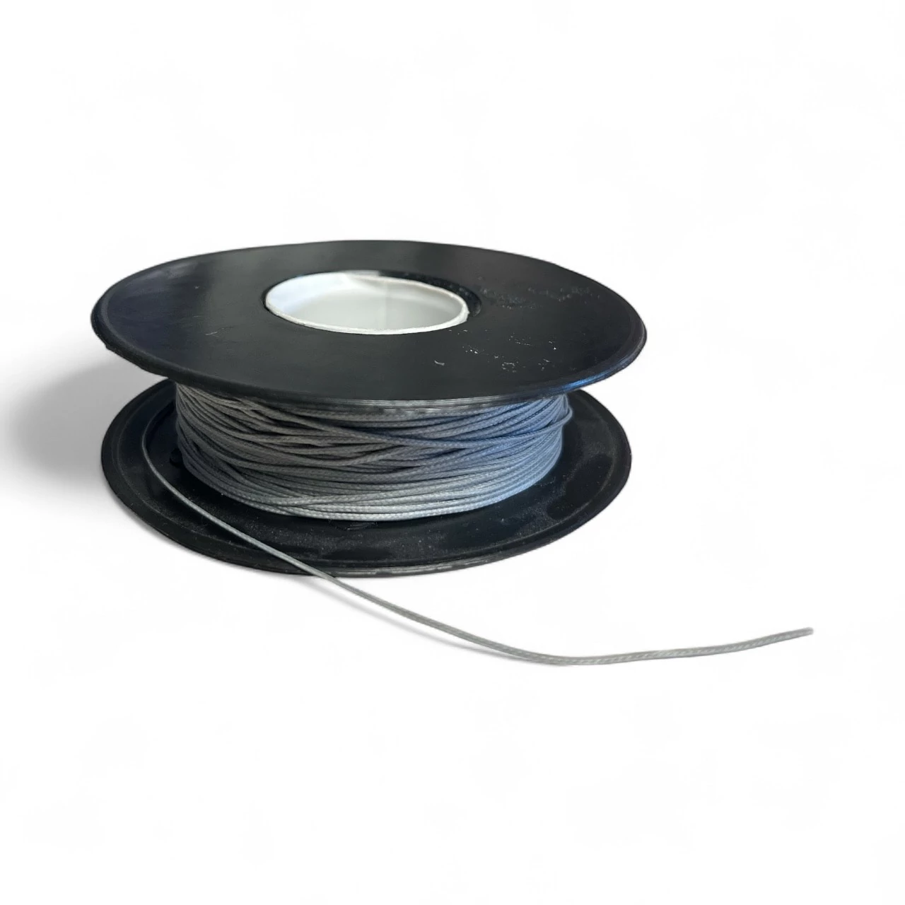 Makramézsinór poliészter viaszolt 1 mm - Szürke