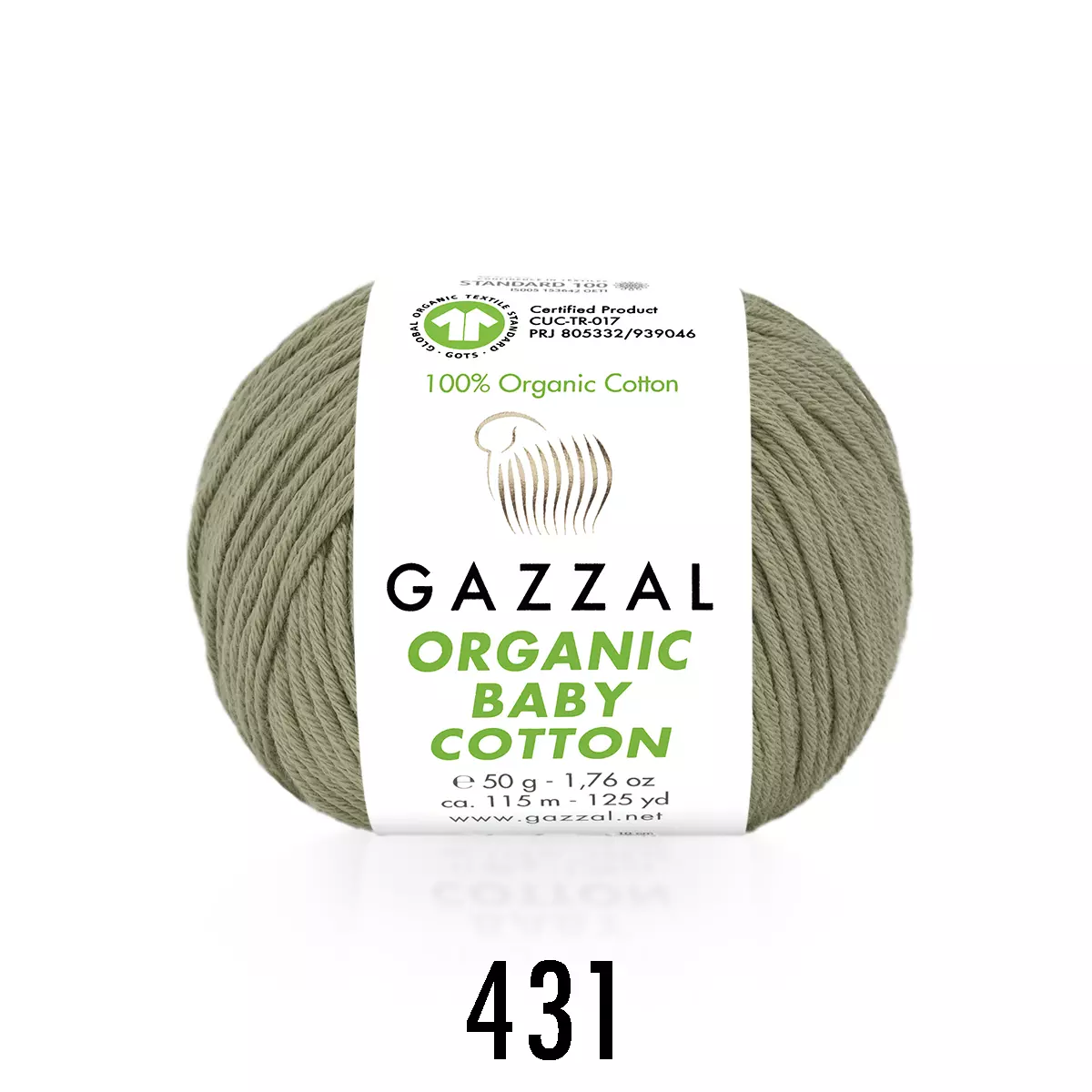 Gazzal Organic Baby Cotton – gomba