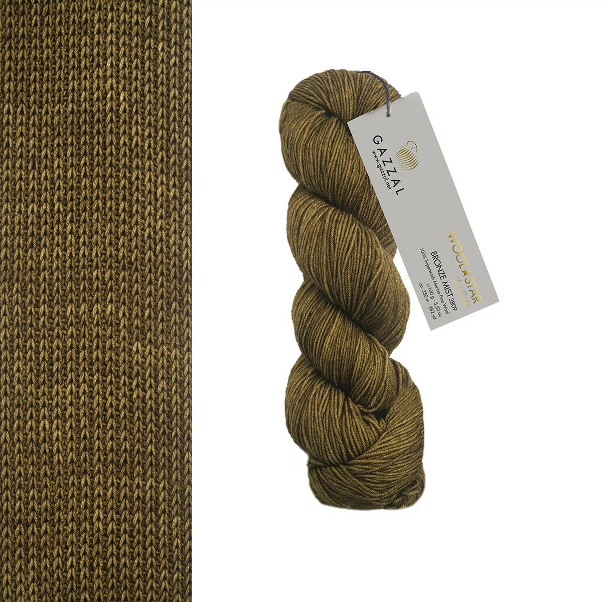 Gazzal Wool Star - BRONZE MIST