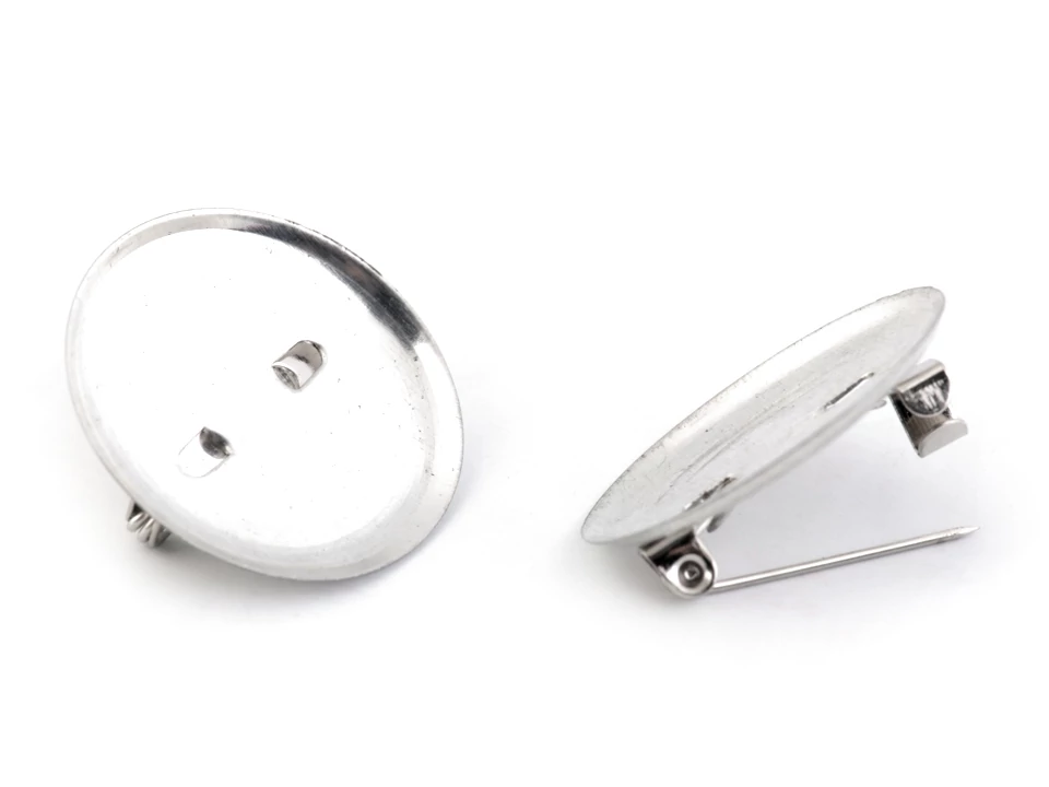 Bross kitűző alap átmérő 23 mm