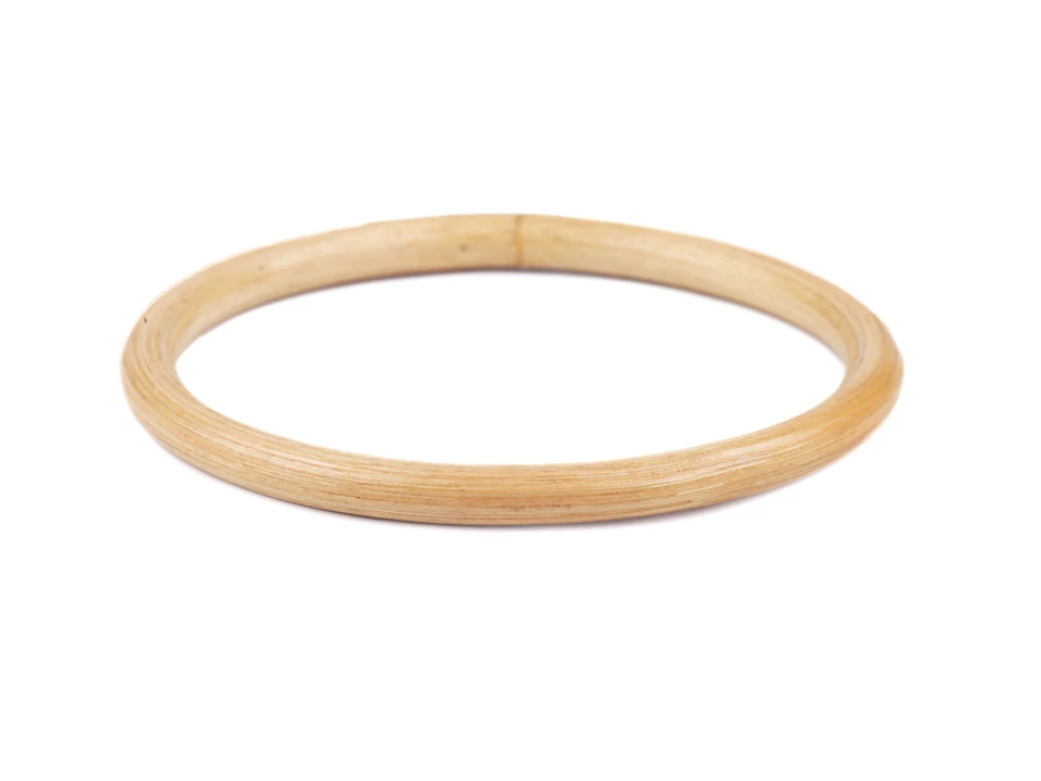 Bambusz karika táskára, álomfogónak 12 cm