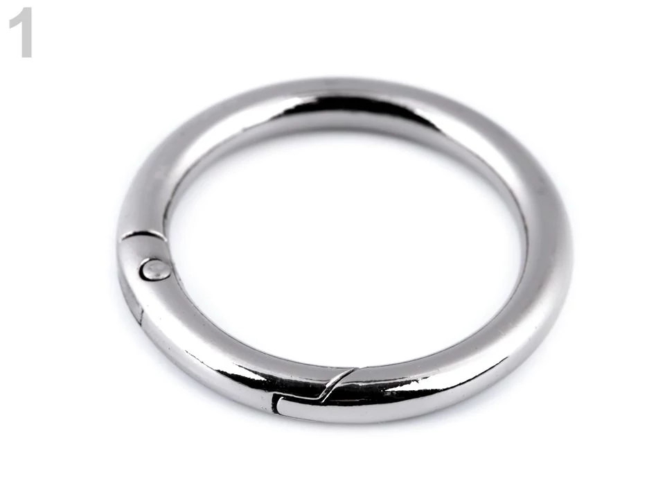 Nyitható karika 32 mm - nikkel