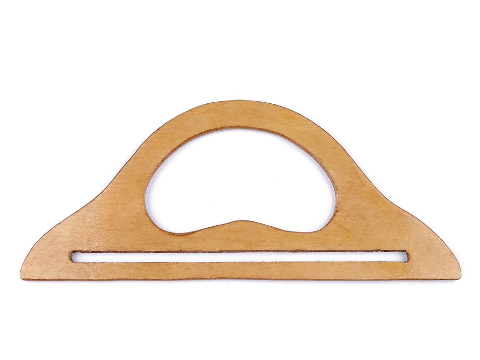 Fa táskafül 11x27 cm természetes barna