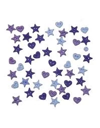 Dress it up -  Micro Mini Shapes Purple