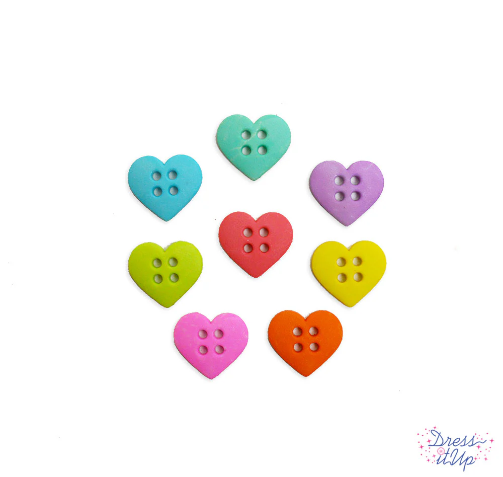 Dress it up – Colorful Hearts