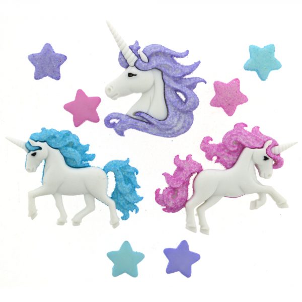 Dress It Up dekorgomb csomag - Magical Unicorns