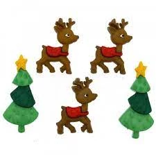Dress It Up dekorgomb csomag - Karácsony - Reindeer Games