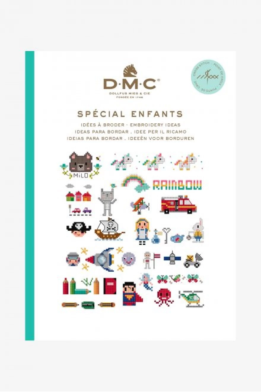 DMC keresztszemes mintafüzet - gyerekminták